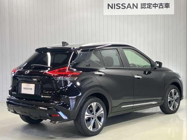 キックス １．２　Ｘ　ツートーン　インテリアエディション　（ｅ－ＰＯＷ　当社試乗車アップ・純正９インチＳＤナビゲーション・プロパイロット・アラウンドビューモニター・ヒートハンドル・ヒーターシート・ＥＴＣ・ＬＥＤヘッドライト・フォグランプ・アルミ・オートライト・オートＡＣ（2枚目）