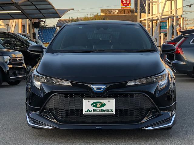 カローラスポーツ ハイブリッドＧ　１年保証　モデリスタフロント＆サイドスポイラー　ＴＯＭ’ｓマフラー　純正ナビ　バックカメラ　フルセグ　ｂｌｕｅｔｏｏｔｈ　ビルトインＥＴＣ　純正ドライブレコーダー　トヨタセーフティセンス（2枚目）