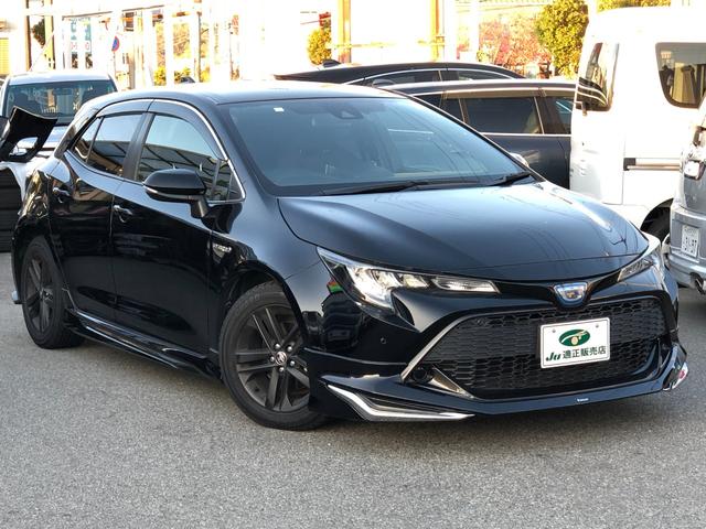 カローラスポーツ ハイブリッドＧ　１年保証　モデリスタフロント＆サイドスポイラー　ＴＯＭ’ｓマフラー　純正ナビ　バックカメラ　フルセグ　ｂｌｕｅｔｏｏｔｈ　ビルトインＥＴＣ　純正ドライブレコーダー　トヨタセーフティセンス（3枚目）