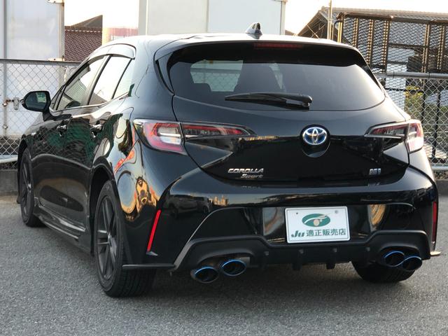 カローラスポーツ ハイブリッドＧ　１年保証　モデリスタフロント＆サイドスポイラー　ＴＯＭ’ｓマフラー　純正ナビ　バックカメラ　フルセグ　ｂｌｕｅｔｏｏｔｈ　ビルトインＥＴＣ　純正ドライブレコーダー　トヨタセーフティセンス（4枚目）