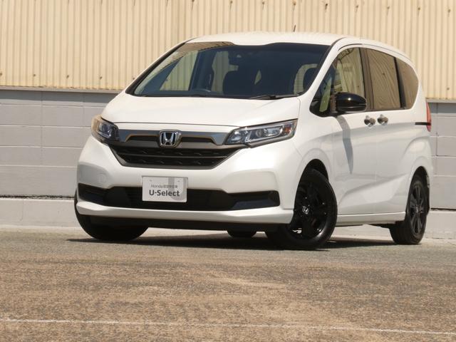 フリード＋ Ｇブラックスタイル　当社試乗車９インチ純正ナビ３カメドラレコＥＴＣバックカメラ両側電動スライドドアアダプティブクルーズコントロールシートヒーターＢｌｕｅｔｏｏｔｈ接続フルセグＴＶ１５インチ純正１５インチアルミホイール（28枚目）
