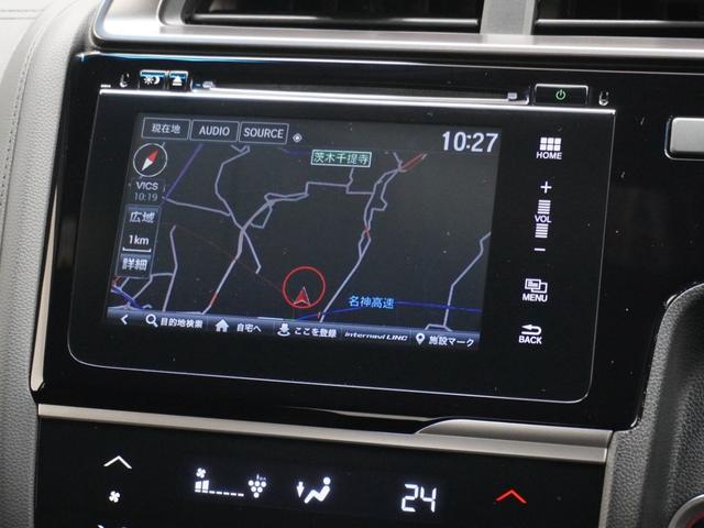 フィットハイブリッド Ｓパッケージ　ワンオーナー　７インチナビ　バックカメラ　ドラレコ　ＥＴＣ　クルーズコントロール　Ｂｌｕｅｔｏｏｔｈ　ＵＳＢ入力端子　ＬＥＤヘッドライト　パドルシフト　横滑り防止装置　禁煙車　純正アルミホイール（3枚目）