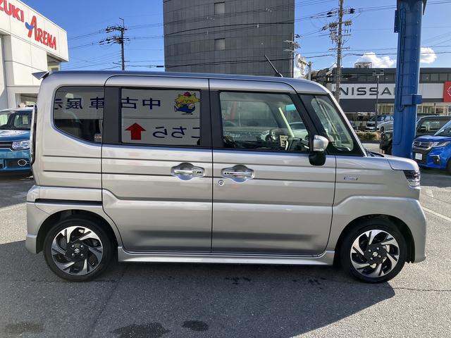 スペーシアカスタム カスタム　ＨＹＢＲＩＤ　ＸＳ　左右電動スライドドア（4枚目）