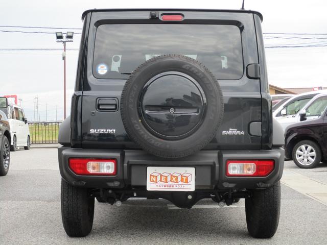 ジムニーシエラ ＪＣ　４ＷＤ　社外ＳＤナビ＆フルセグＴＶ　Ｂカメラ　純正ＡＷ　ＬＥＤヘッドライト　スマートキー　クルコン　前席シートヒーター　オートライト　ドラレコ　電動格納ミラー　衝突被害軽減ブレーキ（4枚目）