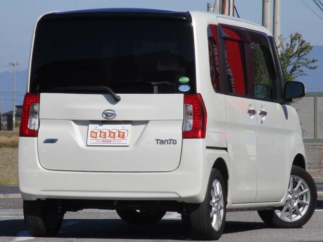タント Ｇ　両側電動ドア　社外ＳＤナビ／ＣＤ＆フルセグＴＶ　Ｂカメラ　社外１４ＡＷ　スマートキー　オートライト　電動格納ミラー　オートＡＣ　ライトレベライザー　シートリフター　プライバシーガラス（4枚目）