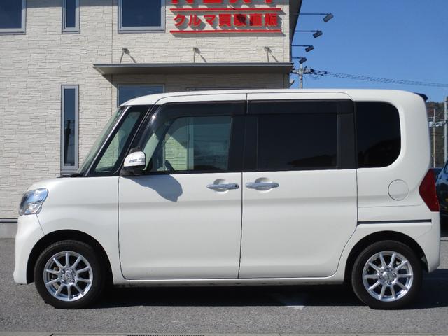 タント Ｇ　両側電動ドア　社外ＳＤナビ／ＣＤ＆フルセグＴＶ　Ｂカメラ　社外１４ＡＷ　スマートキー　オートライト　電動格納ミラー　オートＡＣ　ライトレベライザー　シートリフター　プライバシーガラス（7枚目）