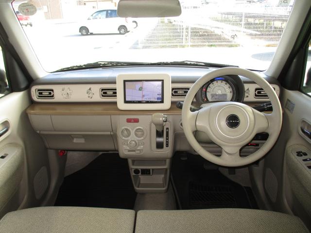 アルトラパン S 社外SDナビ/CD&ワンセグTV HID スマートキー ETC シートヒーター オートライト 電動格納ミラー シートリフター プライバシーガラス 衝突被害軽減ブレーキ(8枚目)
