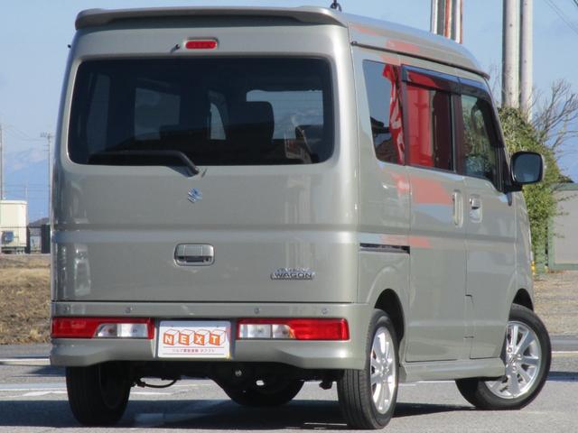 エブリイワゴン ＰＺターボ　４ＷＤ　ターボ　電動ドア　純正ＤＰオーディオ　Ｂカメラ　純正エアロ＆ＡＷ　ＬＥＤヘッドライト　スマートキー　ＥＴＣ　シートヒーター　オートライト　電動格納ミラー　衝突被害軽減ブレーキ（4枚目）