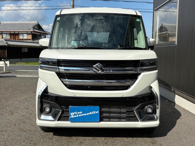 スペーシアカスタム ハイブリッドXSターボ 純正9インチSDナビ フルセグTV Bluetooth 全方位モニター 前後ドライブレコーダー HUD ETC 前席シートヒーター 後席サーキュレーター 両側電動スライド スズキセーフティサポート(23枚目)