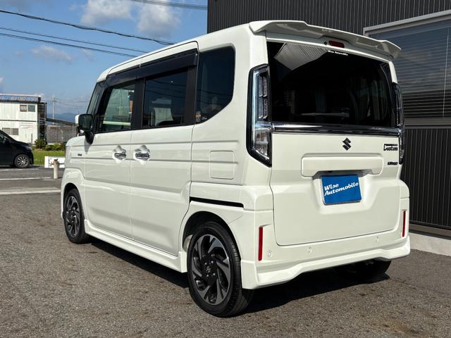 スペーシアカスタム ハイブリッドXSターボ 純正9インチSDナビ フルセグTV Bluetooth 全方位モニター 前後ドライブレコーダー HUD ETC 前席シートヒーター 後席サーキュレーター 両側電動スライド スズキセーフティサポート(27枚目)
