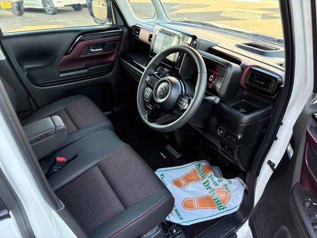 スペーシアカスタム ハイブリッドXSターボ 純正9インチSDナビ フルセグTV Bluetooth 全方位モニター 前後ドライブレコーダー HUD ETC 前席シートヒーター 後席サーキュレーター 両側電動スライド スズキセーフティサポート(38枚目)