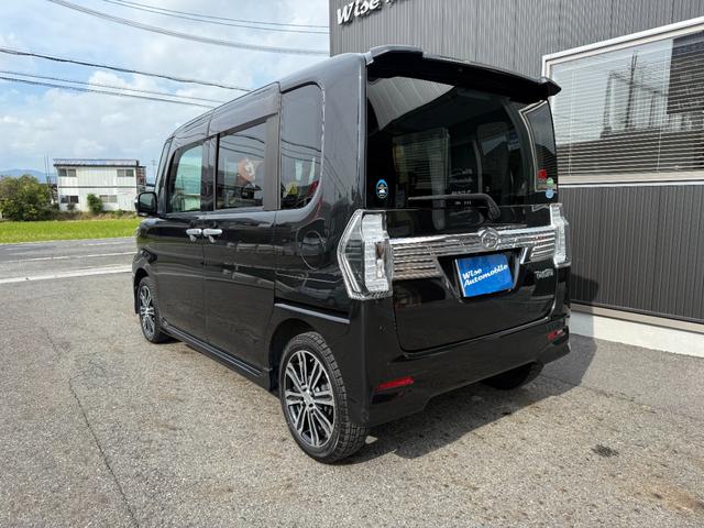 タント カスタムRS トップエディションSAII ターボ ワンオーナー 禁煙車 両側電動スライドドア LEDヘッド&LEDフォグ ETC HDDナビ フルセグTV バックカメラ 衝突軽減ブレーキ 純正15インチアルミ スマートキー プッシュスタート(3枚目)