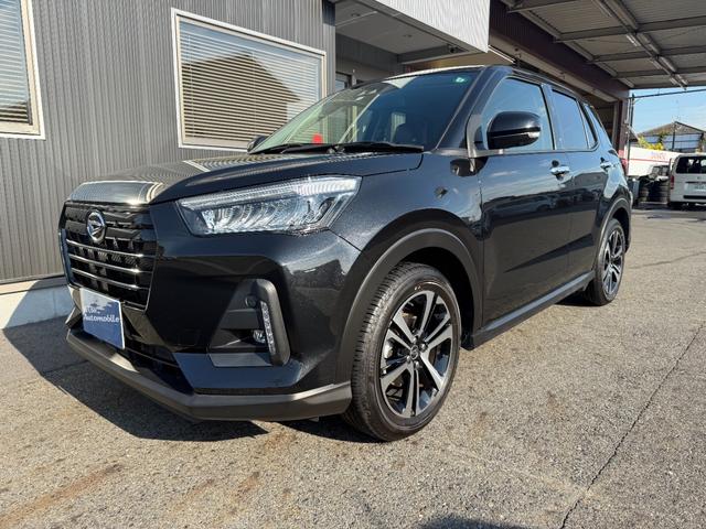 ロッキー プレミアムG 4WD ターボ ワンオーナー 禁煙車 9インチディスプレイオーディオ パノラマモニター 前席シートヒーター 衝突被害軽減システム アダプティブクルーズ 寒冷地仕様 LEDヘッド&フォグ 電動パーキング(2枚目)