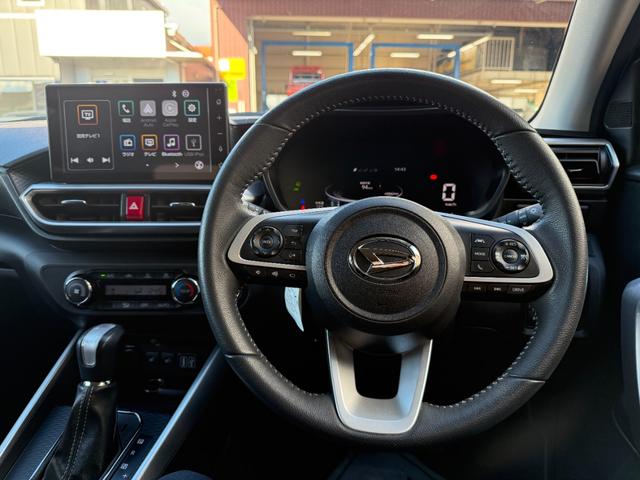 ロッキー プレミアムG 4WD ターボ ワンオーナー 禁煙車 9インチディスプレイオーディオ パノラマモニター 前席シートヒーター 衝突被害軽減システム アダプティブクルーズ 寒冷地仕様 LEDヘッド&フォグ 電動パーキング(26枚目)