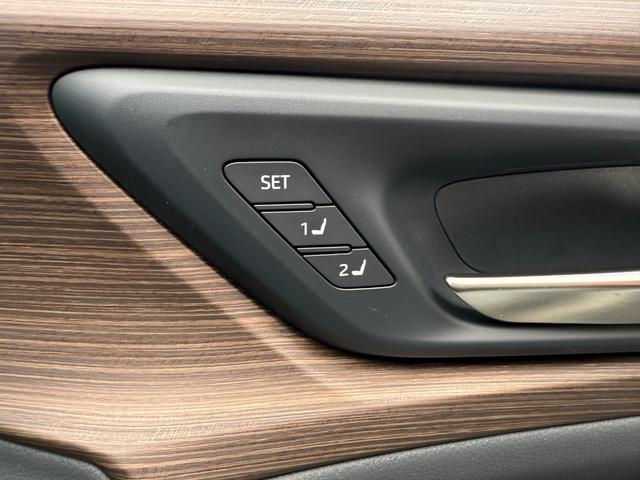 メモリー機能付きパワーシート