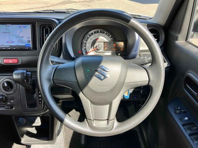 アルト L 社外AW ETC バックカメラ ナビ TV クリアランスソナー レーンアシスト 衝突被害軽減システム オートライト キーレスエントリー アイドリングストップ 電動格納ミラー シートヒーター CVT(3枚目)