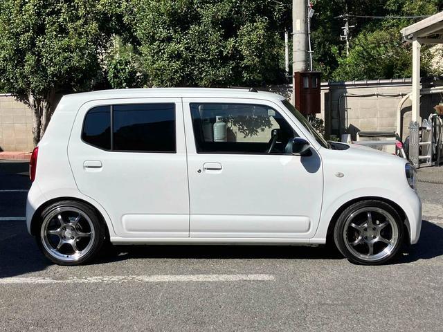 アルト L 社外AW ETC バックカメラ ナビ TV クリアランスソナー レーンアシスト 衝突被害軽減システム オートライト キーレスエントリー アイドリングストップ 電動格納ミラー シートヒーター CVT(14枚目)