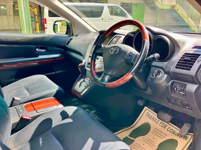 ハリアー ２４０Ｇ　Ｌパッケージ　ドライブレコーダー　ＥＴＣ　バックカメラ　パワーシート　ナビ　オートライト　ＨＩＤ　アルミホイール　キーレスエントリー　電動格納ミラー　ＡＴ　盗難防止システム　衝突安全ボディ　ＣＤ　ＭＤ　ＡＢＳ（50枚目）
