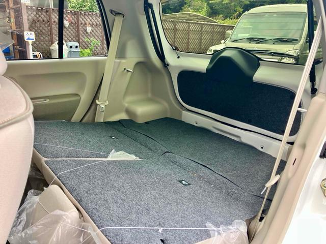 アルトラパン Ｘ　ＥＴＣ　バックカメラ　クリアランスソナー　レーンアシスト　衝突被害軽減システム　オートライト　ＬＥＤヘッドランプ　スマートキー　アイドリングストップ　電動格納ミラー　シートヒーター　ベンチシート（37枚目）