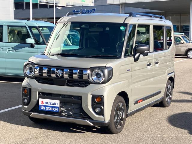 スペーシアギア ギア　ＨＹＢＲＩＤ　ＸＺ　後席両側パワースライドドア　ＬＥＤ　デュアルセンサーブレーキＩＩ｜後退時ブレーキサポート｜ヘッドアップディスプレイ｜シートヒーター｜電動パーキングブレーキ｜ＬＥＤヘッドランプ｜ステアリングヒーター｜マルチユースフラップ｜（51枚目）