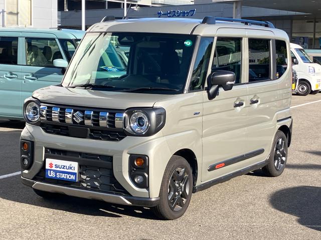 スペーシアギア ギア　ＨＹＢＲＩＤ　ＸＺ　後席両側パワースライドドア　ＬＥＤ　デュアルセンサーブレーキＩＩ｜後退時ブレーキサポート｜ヘッドアップディスプレイ｜シートヒーター｜電動パーキングブレーキ｜ＬＥＤヘッドランプ｜ステアリングヒーター｜マルチユースフラップ｜（52枚目）