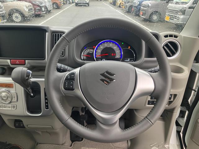 エブリイワゴン ＰＺターボ　ハイルーフ　６型　後席右側パワースライド　ＬＥＤ　デュアルカメラブレーキ｜後退時ブレーキサポート｜１４インチアルミホイール｜本革巻きステアリングホイール｜ＬＥＤヘッドランプ｜オートライトシステム｜運転席シートヒーター｜オートエアコン｜（59枚目）