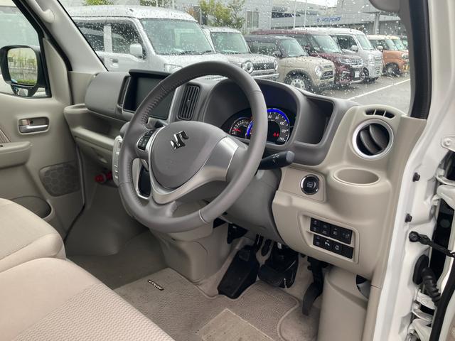 エブリイワゴン ＰＺターボ　ハイルーフ　６型　後席右側パワースライド　ＬＥＤ　デュアルカメラブレーキ｜後退時ブレーキサポート｜１４インチアルミホイール｜本革巻きステアリングホイール｜ＬＥＤヘッドランプ｜オートライトシステム｜運転席シートヒーター｜オートエアコン｜（70枚目）