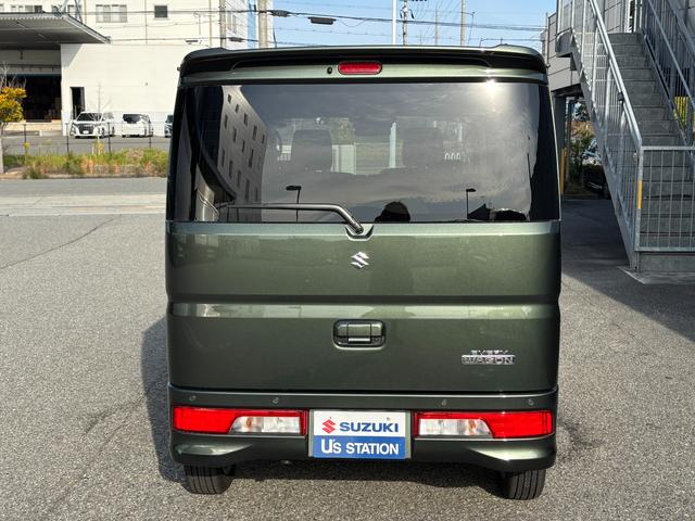 エブリイワゴン ＰＺターボ　標準ルーフ　６型　バックカメラ付　ＬＥＤライト　デュアルカメラブレーキ｜後席左側ワンアクションパワースライドドア｜１４インチアルミホイール｜バックカメラ付ディスプレイオーディオ｜運転席シートヒーター｜（5枚目）