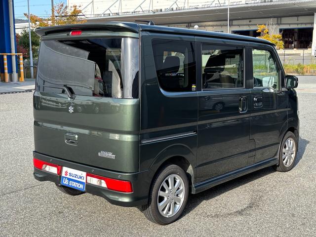 エブリイワゴン ＰＺターボ　標準ルーフ　６型　バックカメラ付　ＬＥＤライト　デュアルカメラブレーキ｜後席左側ワンアクションパワースライドドア｜１４インチアルミホイール｜バックカメラ付ディスプレイオーディオ｜運転席シートヒーター｜（8枚目）