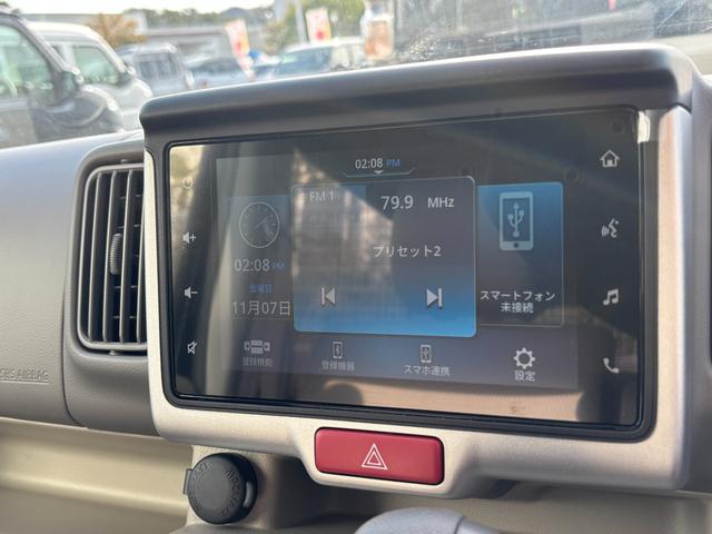 エブリイワゴン ＰＺターボ　標準ルーフ　６型　バックカメラ付　ＬＥＤライト　デュアルカメラブレーキ｜後席左側ワンアクションパワースライドドア｜１４インチアルミホイール｜バックカメラ付ディスプレイオーディオ｜運転席シートヒーター｜（27枚目）