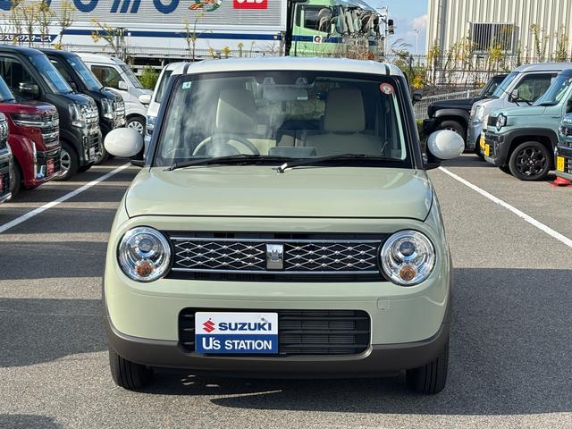 アルトラパン X 5型 衝突被害軽減ブレーキ バックカメラ付オーディオ デュアルカメラブレーキ|ナノイー搭載フルオートエアコン|360°プレミアムUV&IRカットガラス|USB電源ソケット|14インチアルミホイール|(67枚目)