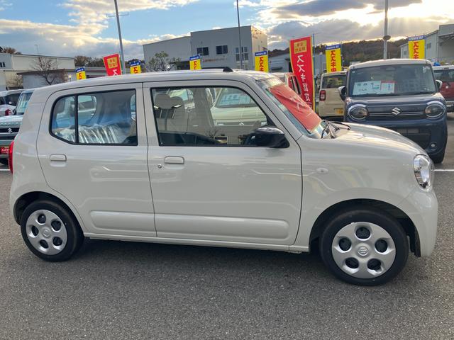 アルト Ｌ　２型前後衝突被害軽減ブレーキ　デュアルカメラブレーキサポート、後退時ブレーキサポート、オートクルーズ、オートエアコン、キーレスプッシュエンジンスタート、両側電動格納ミラー、オートライト、運転席シートヒーター、ひじ掛け（4枚目）