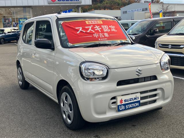 アルト Ｌ　２型前後衝突被害軽減ブレーキ　デュアルカメラブレーキサポート、後退時ブレーキサポート、オートクルーズ、オートエアコン、キーレスプッシュエンジンスタート、両側電動格納ミラー、オートライト、運転席シートヒーター、ひじ掛け（6枚目）