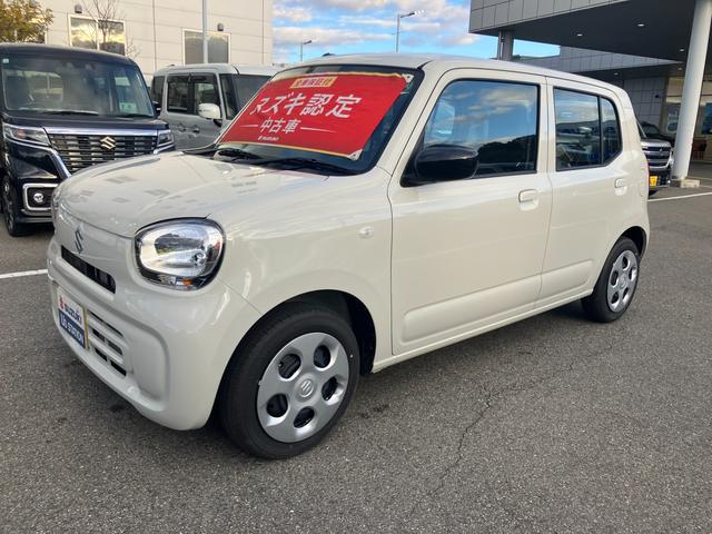 アルト Ｌ　２型前後衝突被害軽減ブレーキ　デュアルカメラブレーキサポート、後退時ブレーキサポート、オートクルーズ、オートエアコン、キーレスプッシュエンジンスタート、両側電動格納ミラー、オートライト、運転席シートヒーター、ひじ掛け（7枚目）