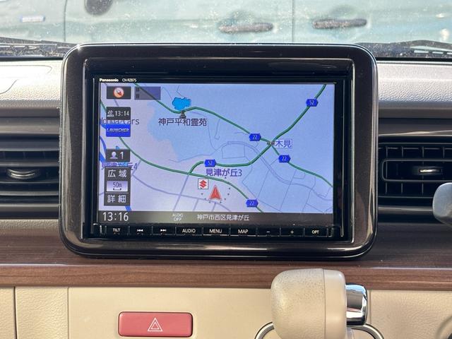 アルトラパンＬＣ ＬＣ　Ｘ　４型　衝突被害軽減ブレーキ　全方位モニター付ナビ　デュアルカメラブレーキ｜全方位モニター用カメラパッケージ｜ＬＥＤヘッドランプ｜バニティミラー｜運転席・助手席シートヒーター｜ＵＳＢ電源ソケット｜（10枚目）