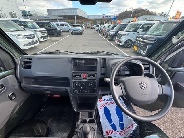 キャリイトラック ＫＣエアコン・パワステ農繁　７型　ＡＭ／ＦＭラジオ　キーレス　デュアルカメラブレーキ｜アイドリングストップシステム｜アッパーメンバーガード｜ハロゲンヘッドランプ｜オートライトシステム｜パワーウィンドー｜電波式キーレスエントリー｜（50枚目）