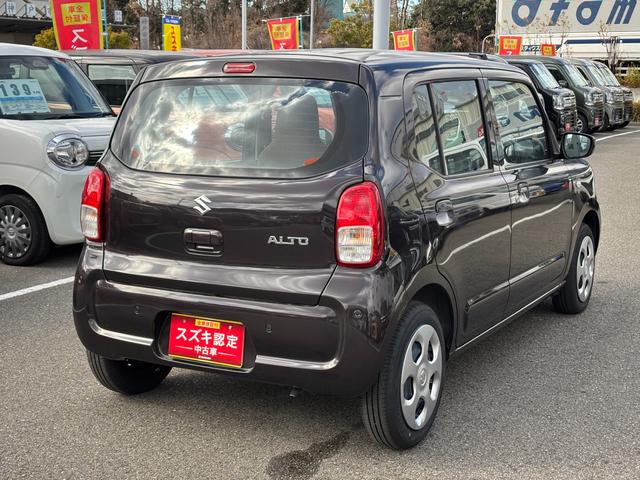 アルト Ｌ　２型　オーディオレス　ハロゲンライト　キーレスエントリー　デュアルカメラブレーキ｜ハロゲンヘッドランプ｜電動格納式ドアミラー｜マニュアルエアコン｜ＵＶカット機能付フロントガラス｜運転席シートヒーター｜電波式キーレスエントリー｜（8枚目）