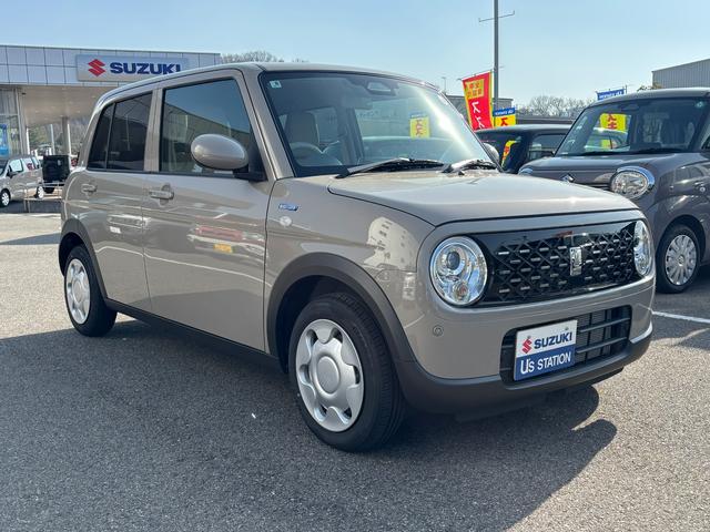 アルトラパン ＨＹＢＲＩＤ　Ｌ　６型　衝突被害軽減ブレーキ　ＬＥＤライト　デュアルセンサーブレーキＩＩ｜ＬＥＤヘッドランプ｜フルホイールキャップ｜フルオートエアコン｜ＵＳＢ電源ソケット｜マイルドハイブリッド｜リモート格納式ドアミラー｜運転席シートヒーター｜（5枚目）