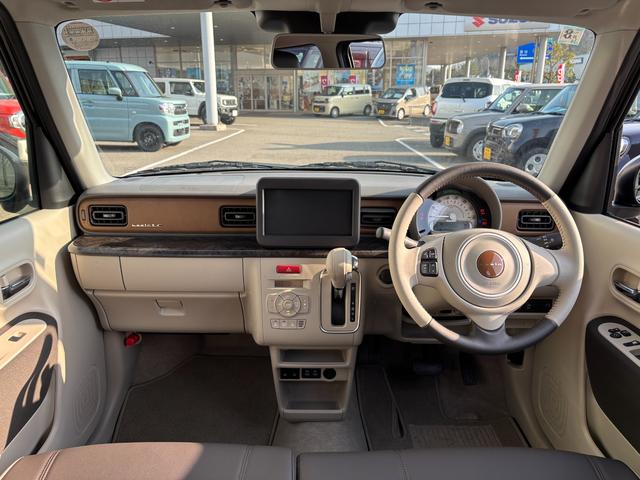 アルトラパンLC LC HYBRID X 6型 4WD 衝突被害軽減ブレーキ デュアルセンサーブレーキII|LEDヘッドランプ|シートヒーター|LC専用フロントグリル|アルミホイール|本革巻きステアリングホイール|照明付バニティミラー|ナノイー搭載フルオートエアコン|(15枚目)