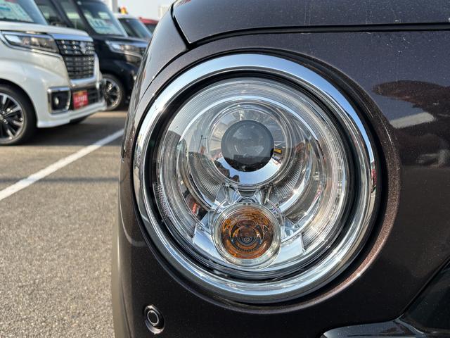 アルトラパンLC LC HYBRID X 6型 4WD 衝突被害軽減ブレーキ デュアルセンサーブレーキII|LEDヘッドランプ|シートヒーター|LC専用フロントグリル|アルミホイール|本革巻きステアリングホイール|照明付バニティミラー|ナノイー搭載フルオートエアコン|(25枚目)