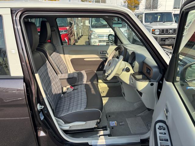 アルトラパンLC LC HYBRID X 6型 4WD 衝突被害軽減ブレーキ デュアルセンサーブレーキII|LEDヘッドランプ|シートヒーター|LC専用フロントグリル|アルミホイール|本革巻きステアリングホイール|照明付バニティミラー|ナノイー搭載フルオートエアコン|(28枚目)