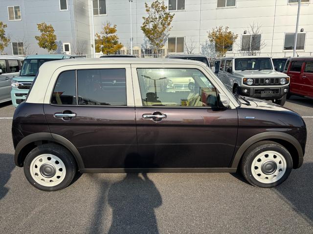 アルトラパンLC LC HYBRID X 6型 4WD 衝突被害軽減ブレーキ デュアルセンサーブレーキII|LEDヘッドランプ|シートヒーター|LC専用フロントグリル|アルミホイール|本革巻きステアリングホイール|照明付バニティミラー|ナノイー搭載フルオートエアコン|(64枚目)