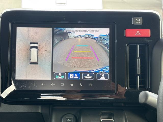 スペーシア ギア　ＨＹＢＲＩＤ　ＸＺターボ　４ＷＤ　全方位モニター付ナビ　デュアルセンサーブレーキＩＩ｜後席両側ワンアクションパワースライド｜アダプティブクルーズコントロール｜ステアリングヒーター｜電動パーキングブレーキ｜マルチユースフラップ｜シートヒーター｜（10枚目）