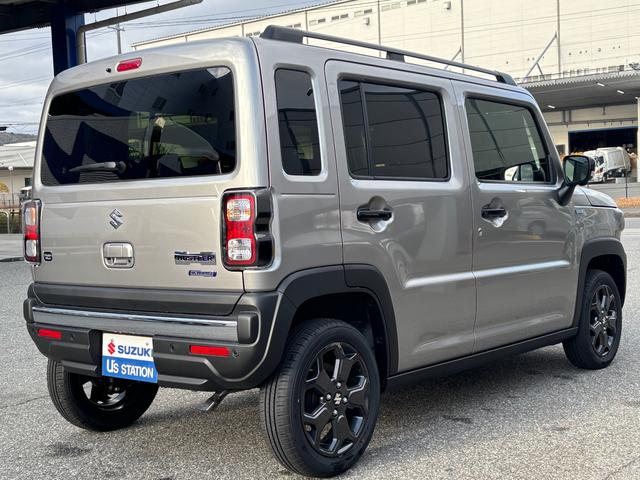 ハスラー タフワイルドターボ　３型　全方位モニター付ナビ　パドルシフト　デュアルカメラブレーキ｜ＬＥＤヘッドランプ｜アダプティブクルーズコントロール｜シートヒーター｜３６０°プレミアムＵＶ＆ＩＲカットガラス｜ナノイー搭載フルオートエアコン｜本革巻きステアリングホイール｜（8枚目）