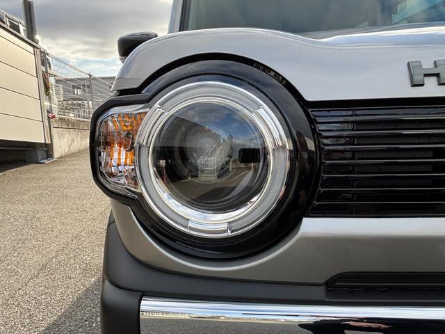 ハスラー タフワイルドターボ　３型　全方位モニター付ナビ　パドルシフト　デュアルカメラブレーキ｜ＬＥＤヘッドランプ｜アダプティブクルーズコントロール｜シートヒーター｜３６０°プレミアムＵＶ＆ＩＲカットガラス｜ナノイー搭載フルオートエアコン｜本革巻きステアリングホイール｜（23枚目）