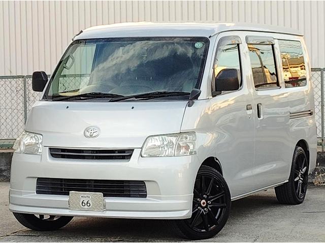 ライトエースバン ＧＬ　７５０ｋｇ積　ローダウン　ヒッチメンバー　ベットキット　オートマチック　社外１７インチＡＷ　社外フロントスポイラー　社外ＬＥＤヘッドライト　メモリーナビ　フルセグＴＶ　ＥＴＣ　パワーウィンド　ウッド調パネル　リア５面フイルム貼り　総重量２１００ｋｇ（2枚目）