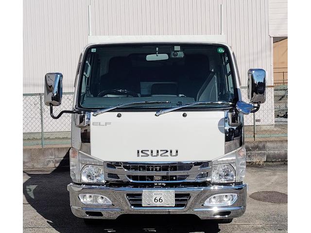 エルフトラック 全低床３ｔ積ダンプ　コボレーン　プロテクターかさ上げ　６速　３．０ディーゼルターボ　４ナンバー　極東　荷台床鉄板増貼　アイゼロセブンバンパー　左電格ミラー　ＡＳＲ　坂道発進補助　ＥＣＯＮＯ　ドラレコ　ＥＴＣ　ＵＳＢポート　新品ハンドルカバー　総重量５９８５ｋｇ（16枚目）