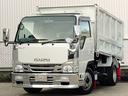 エルフトラック フルフラットローダンプ 全低床3t積強化ダンプ 6速 プリクラッシュ 車線逸脱警報 新品ミッションクラッチ交換 4ナンバー ルーフ足場台 荷床鉄板増貼 新明和 スタートアシスト 坂道発進補助 ETC キーレス 左電格ミラー 中古車画像_2