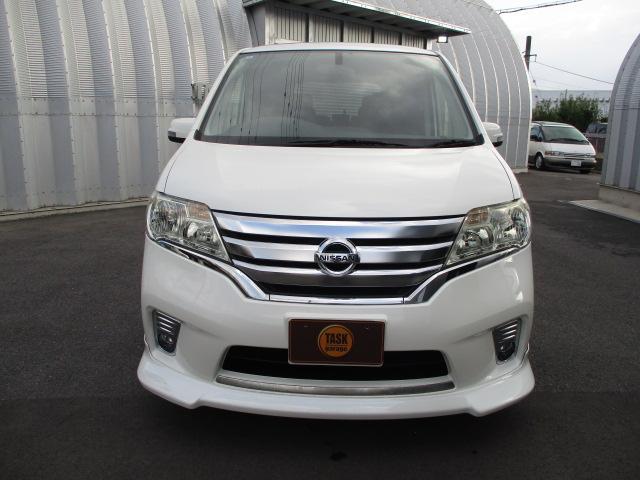 セレナ ハイウェイスター ハイウェイスター(8名) ワンオーナー 禁煙車 純正ナビTV リアモニター Bモニター ETC 両側Pスライドドア(2枚目)