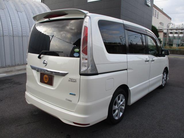セレナ ハイウェイスター ハイウェイスター(8名) ワンオーナー 禁煙車 純正ナビTV リアモニター Bモニター ETC 両側Pスライドドア(8枚目)